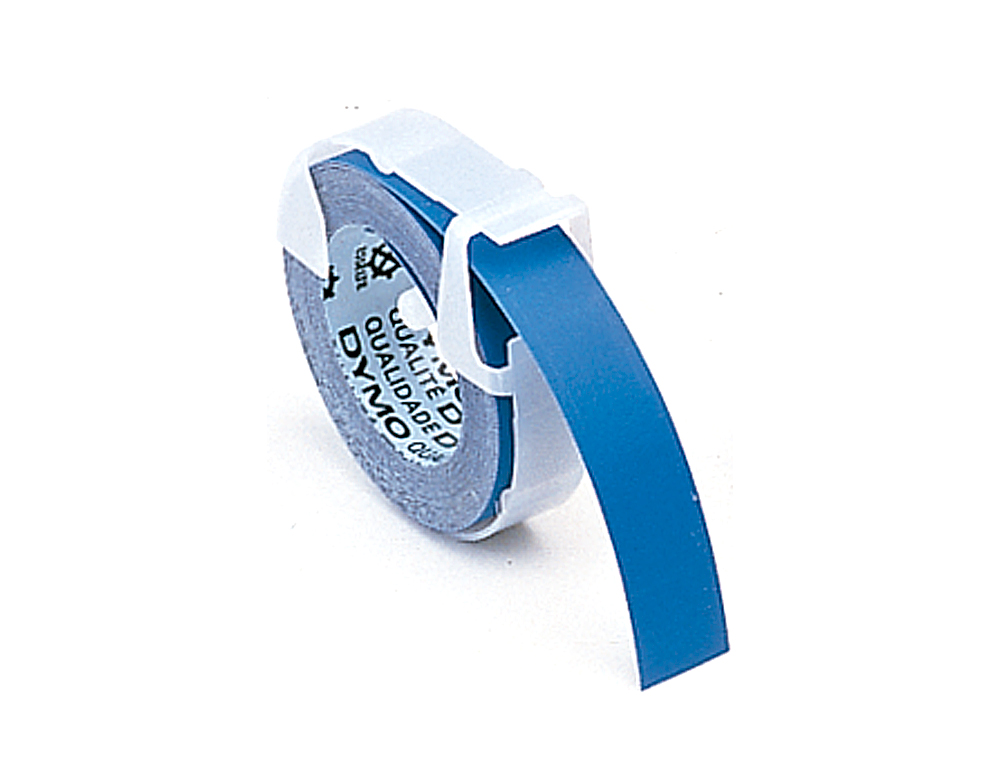 CINTA DYMO 3D 9 MM X 3 MT AZUL TRADICIONAL