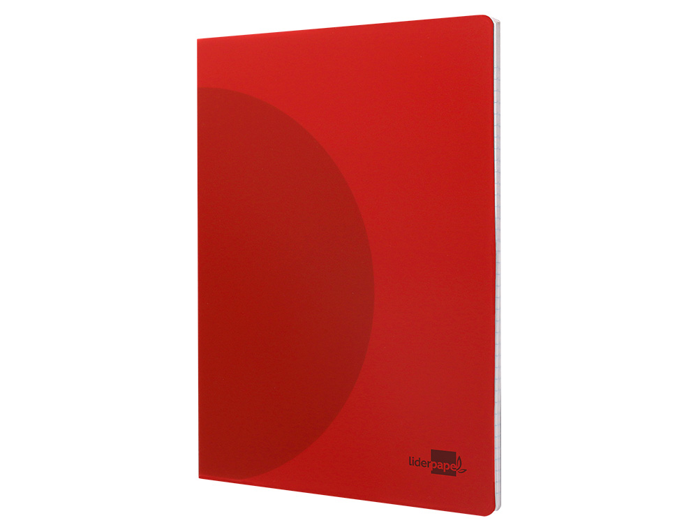 LIBRETA LIDERPAPEL 360 TAPA DE PLASTICO A5 48 HOJAS 90G/M2 PAUTA 5 2,5MM CON MARGEN COLORES SURTIDOS