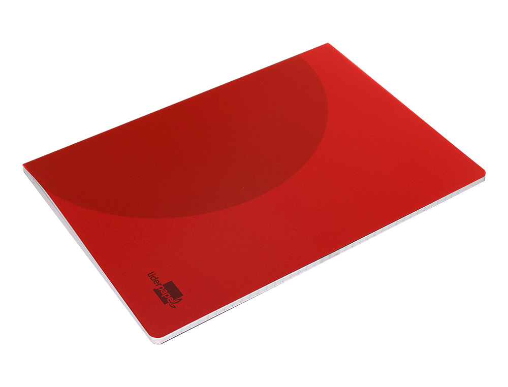 LIBRETA LIDERPAPEL 360 TAPA DE PLASTICO A5 48 HOJAS 90G/M2 PAUTA 5 2,5MM CON MARGEN COLORES SURTIDOS