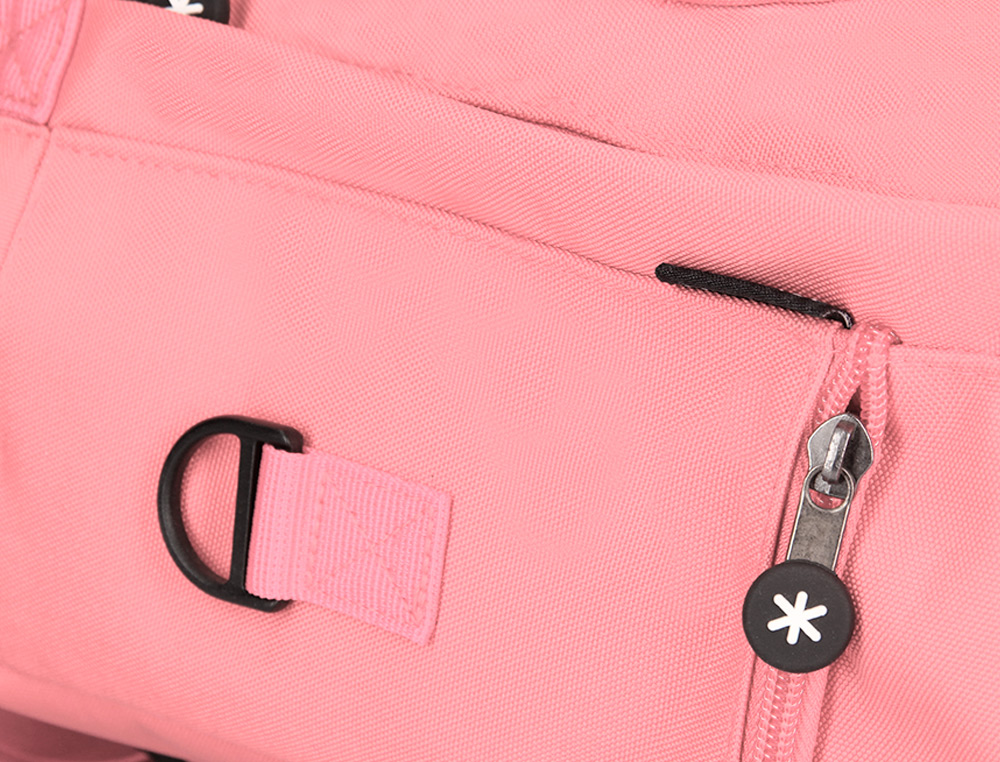 MOCHILA ANTARTIK 2 ASAS Y BOLSILLOS EXTERIORES CORAL 300X115X390 MM
