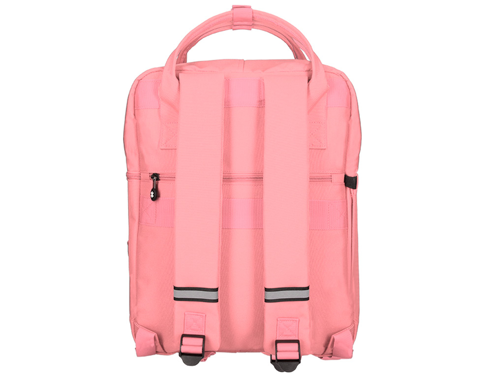 MOCHILA ANTARTIK 2 ASAS Y BOLSILLOS EXTERIORES CORAL 300X115X390 MM