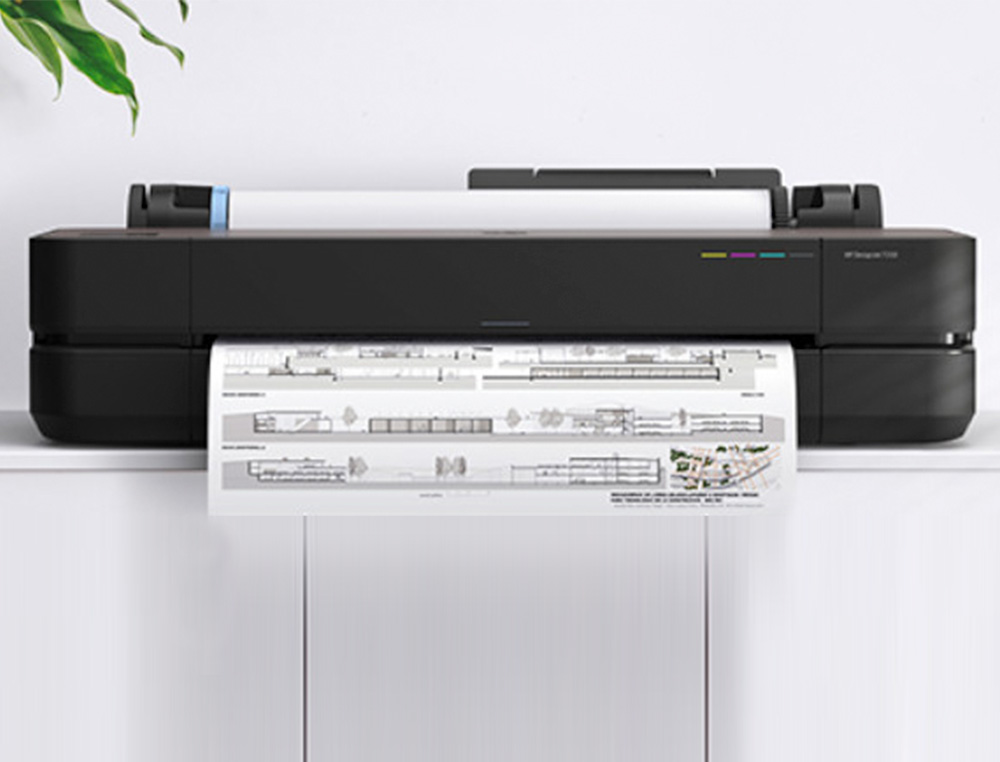 IMPRESORA HP DESIGNJET T230 24 PULGADAS 2400X1200 PPP TINTA COLOR 35 PPM 512 MB DIN A1