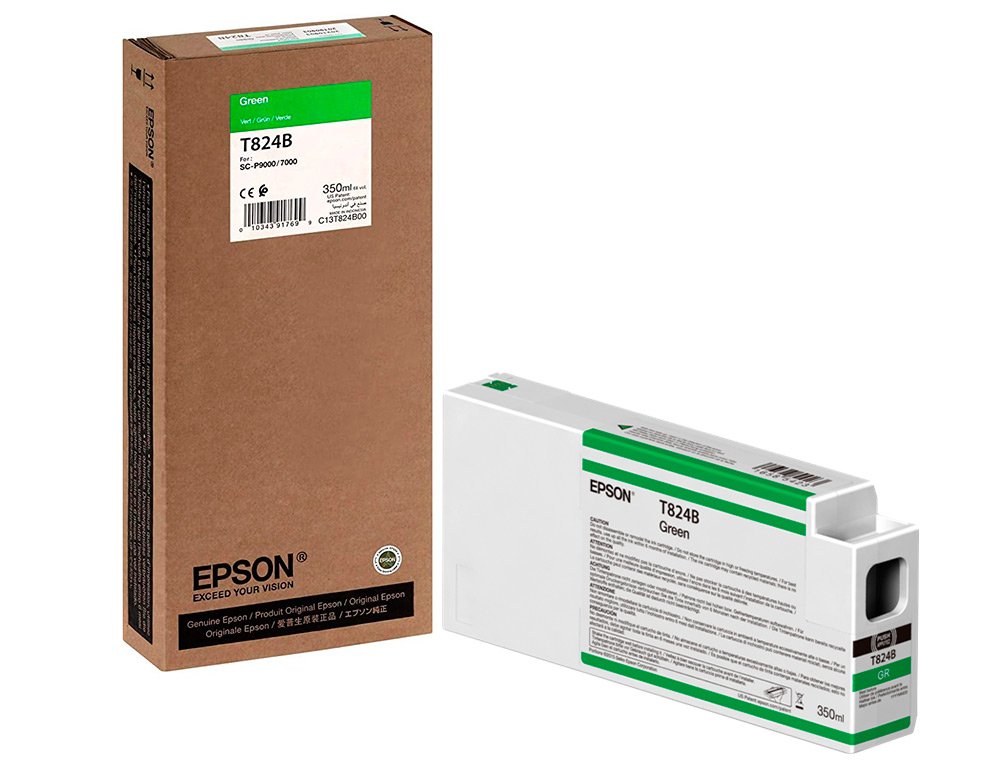 INK-JET EPSON GF SURECOLOR SERIE SC-P VERDE ULTRACHROME HDX/HD 350ML