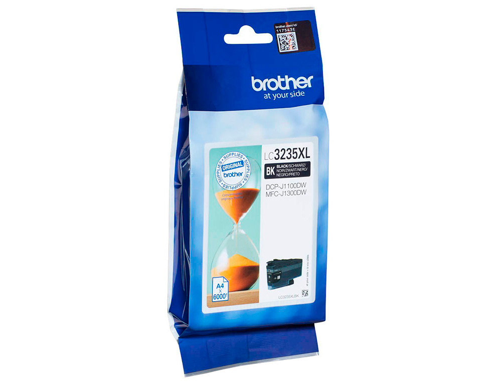 INK-JET BROTHER LC3235XLBK DCP-J1100DW / MFC-J1300DW NEGRO 6000 PAGINAS