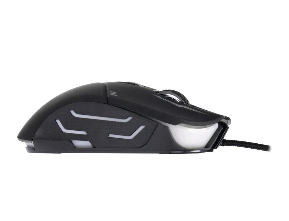 SET TECLADO Y RATON Q-CONNECT CON CABLE E ILUMINACION LED COLOR NEGRO