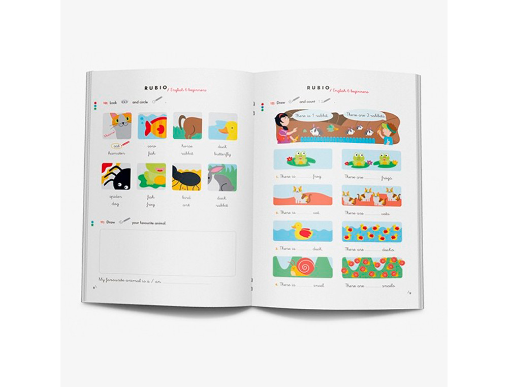 CUADERNO RUBIO ENGLISH 6 YEARS BEGINNERS