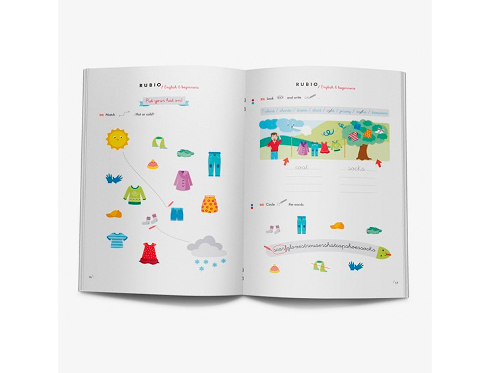 CUADERNO RUBIO ENGLISH 6 YEARS BEGINNERS