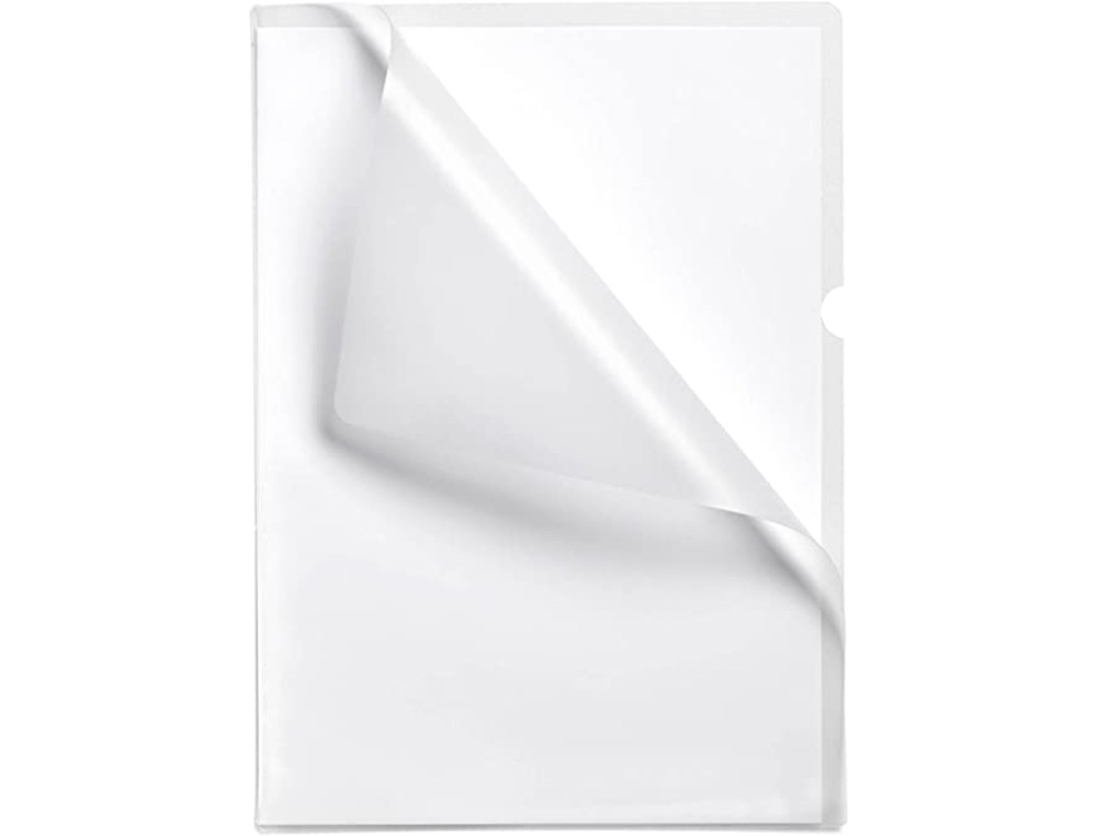 CARPETA ESSELTE DOSSIER UÑERO PLASTICO FOLIO TRANSPARENTE 110 MICRAS
