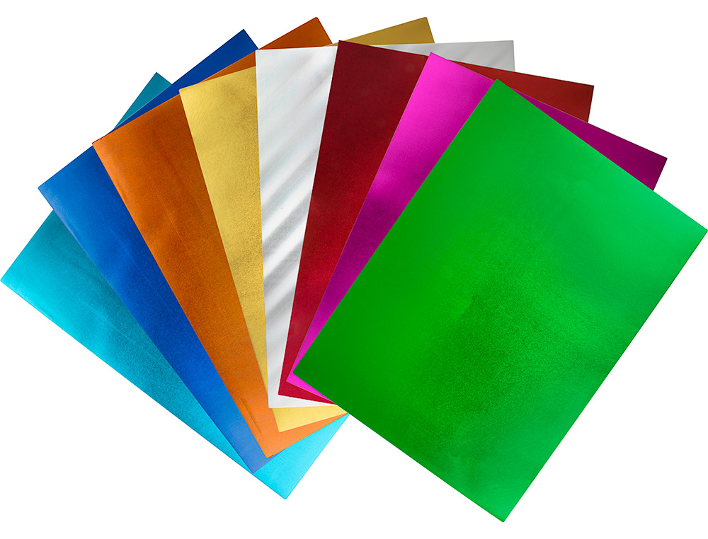 GOMA EVA LIDERPAPEL 50X70 CM ESPESOR 2 MM METALIZADA ROSA