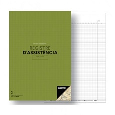 BLOC REGISTRO DE ASISTNCIA ADDITIO P161