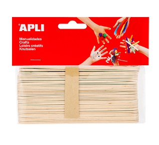 PALOS DE MEDICO APLI DE MADERA PAQUETE DE 40U. 13268