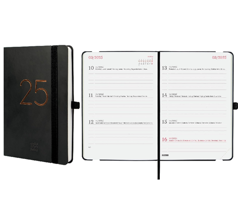 AGENDA CAPRI FINOCAM 16 MESES 2024-25 COLOR NEGRO