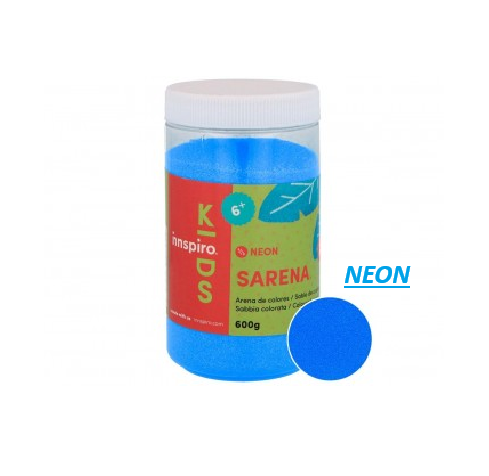 ARENDA DE COLOR NEON SARENA POTE 600GR. AZUL 