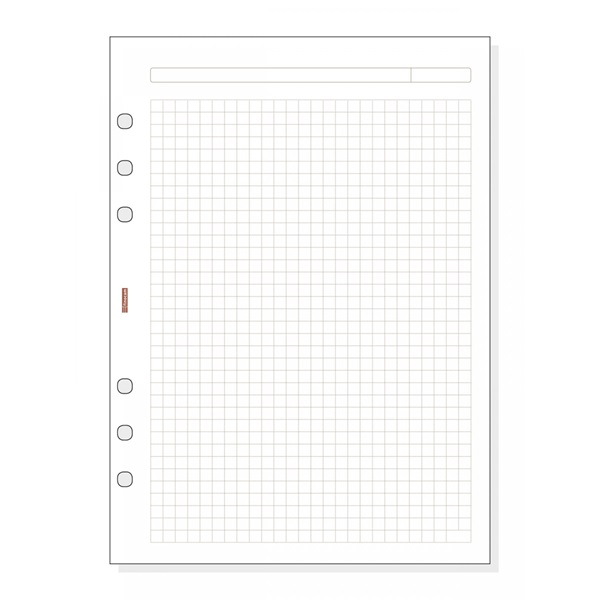 RECAMBIO AGENDA ANILLAS FINOCAM 50 HOJAS CUADRICULA R1040