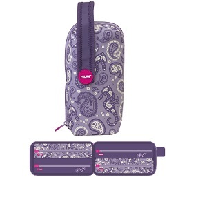 PLUMIER ESCOLAR MILAN Drops LILA