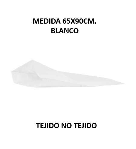 BOLSA DISFRACES TEJIDO NO TEJIDO 65 X 90 CM. COLOR BLANCO